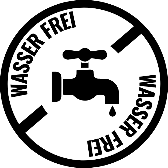 Water-free